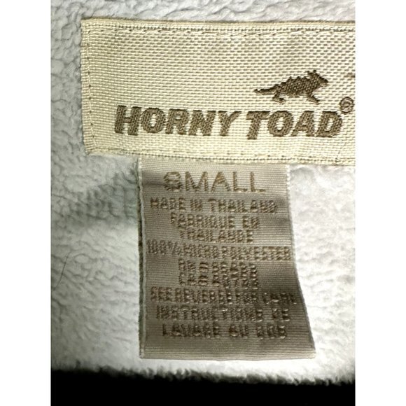 HORNY TOAD LADIES LIGHT GREEN FLEECE PULLOVER 1/4 ZIP  (S)  NICE CONDITION!!   G - Picture 3 of 5